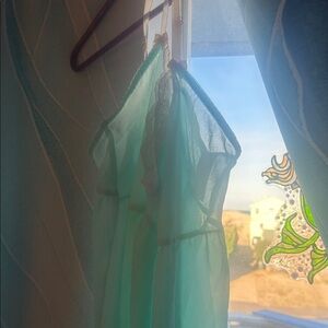 Victoria's Secret Sheer Blue Chemise